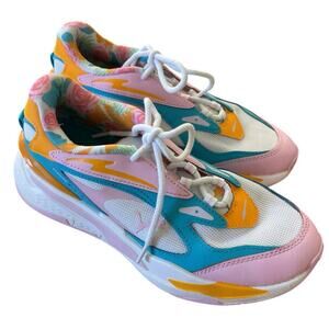 Puma RS-Fast Flower Aura Running System Athletic Sneaker  6.5 C/8.5 Womens Shoe